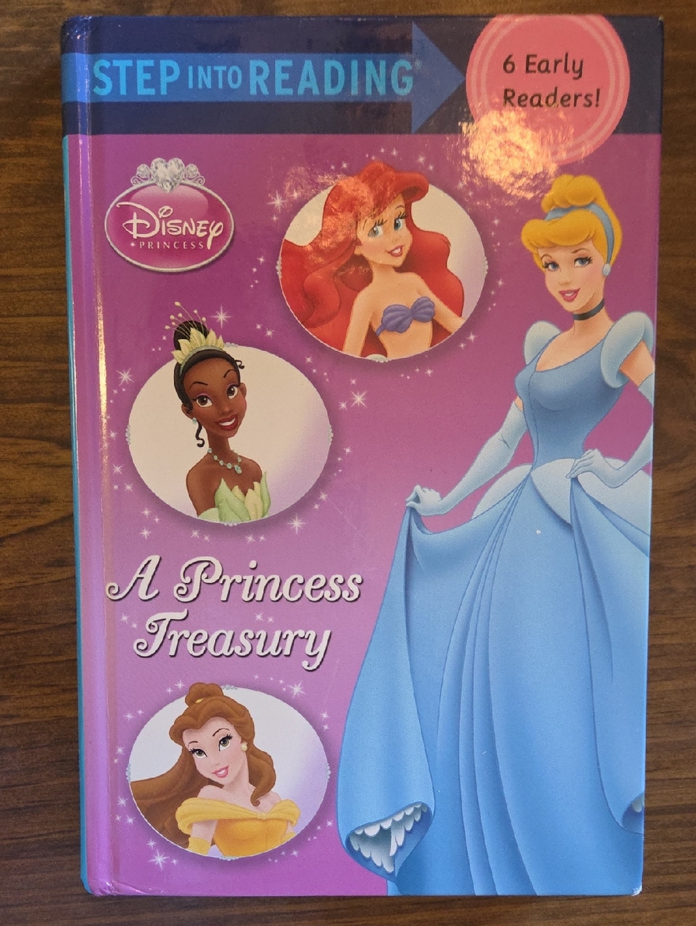 Disney Princess Treasury - Pink & Blue Illustrated Hardcover